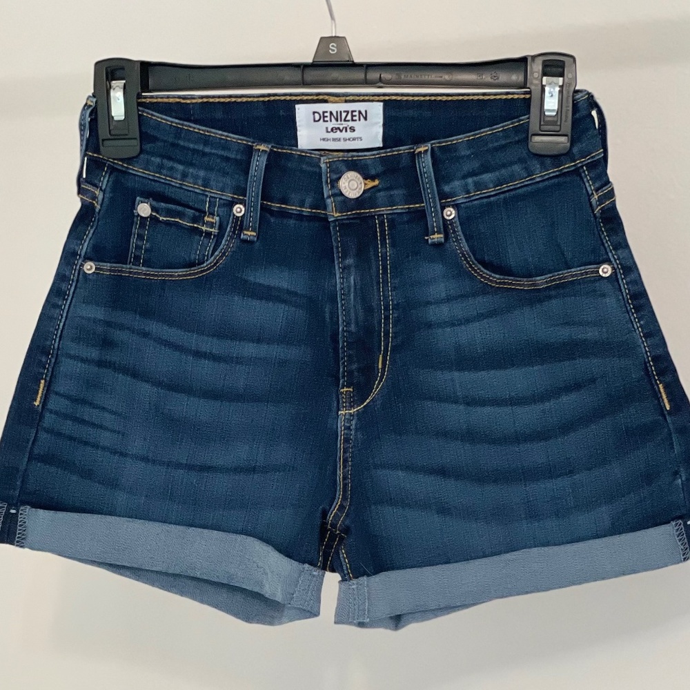 Levi’s High Wasted Denim Shorts